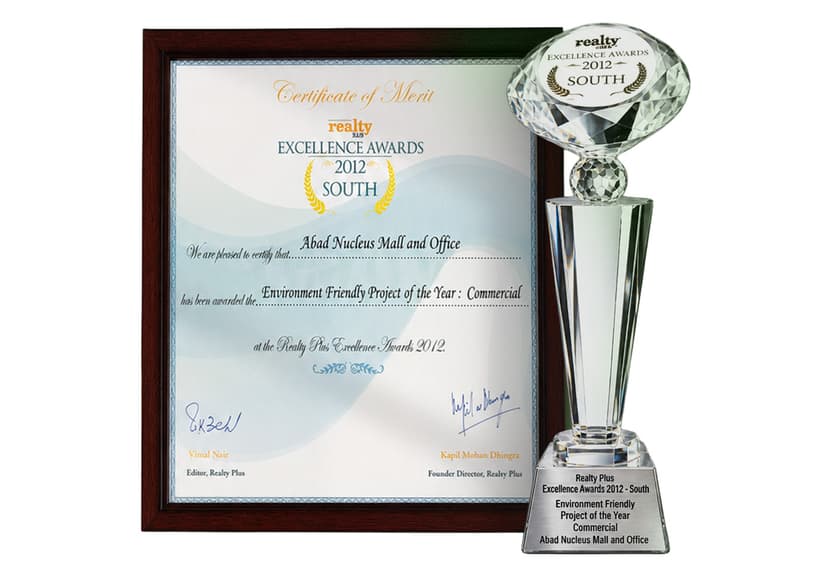 Realty Plus Excellence Awards 2012 - South Realty Plus Excellence Awards 2012 - South