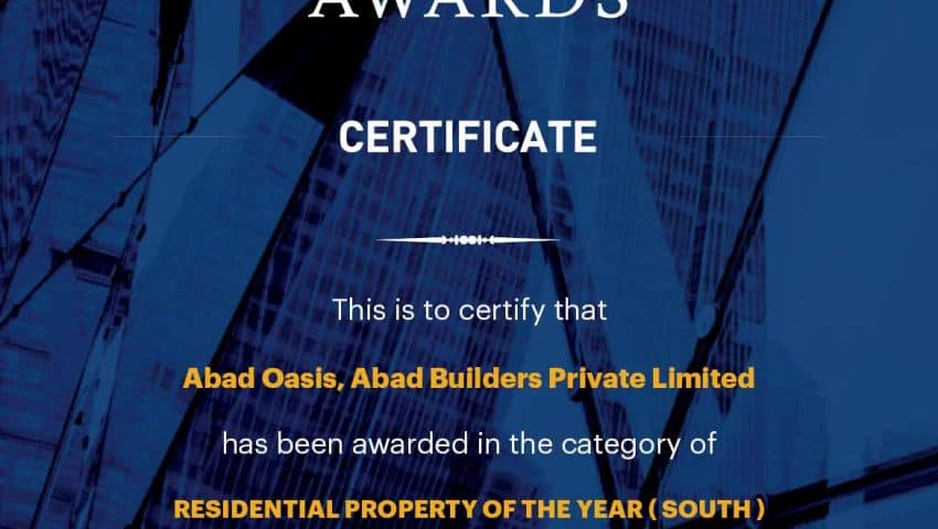 Award for ABAD OASIS