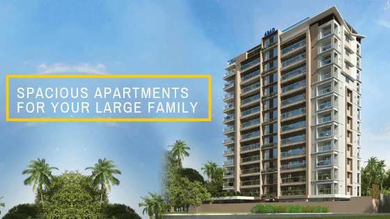 Looking for an apartment for your large family
