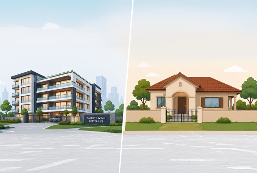 Smart Luxury Apartments vs Traditional Homes