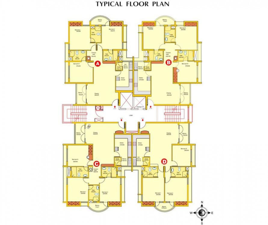 Typical Floor Plan Typical Floor Plan